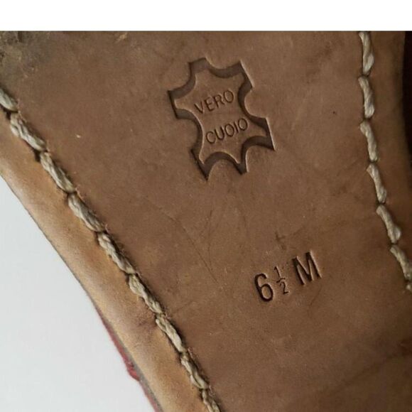 Donald J Pliner Dark Red Suede Mid-Calf Boots - Size 6.5M - Picture 6 of 12